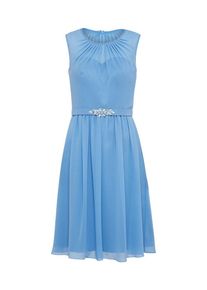 Mascara, Damen Cocktailkleid mit Strass, Hellblau