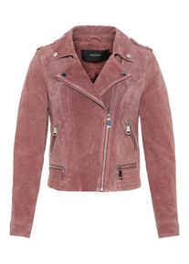 Véro Moda VERO MODA, Damen Jacke 'Suede', Rosé
