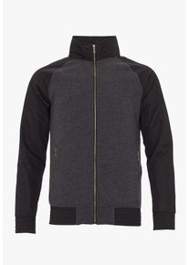 PLUS EIGHTEEN, Herren Sweatjacke, Anthrazit