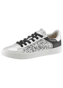 Pepe Jeans, Damen Sneaker 'Kioto Stars', Schwarz / Silber