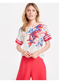 Taifun, Damen Blusenshirt, Beige / Blau / Rauchblau / Pink / Rot / Schwarz / Weiß