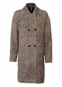 Heine, Damen Kurzmantel, Beige / Brokat