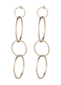 ABOUT YOU, Damen Ohrringe 'Sila', Gold