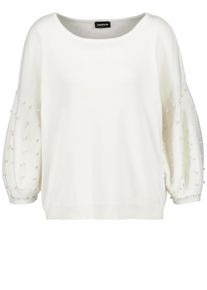 Taifun, Damen Pullover, Wollwei&szlig;