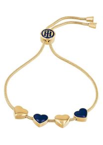 Tommy Hilfiger, Damen Armband 'Casual Core, 2780121', Marine / Gold