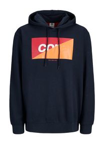 Jack & Jones JACK & JONES, Herren Sweatshirt, Navy / Hellorange / Hellrot / Wei&szlig;