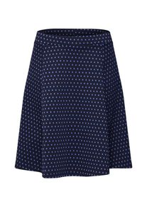 EDC by Esprit, Damen Rock 'dotted knitted', Navy / Hellblau