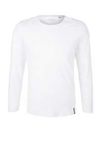 s.Oliver RED LABEL, Herren Longsleeve, Wei&szlig;