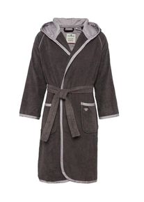 Tom Tailor, Damen Bademantel, Grau / Dunkelgrau