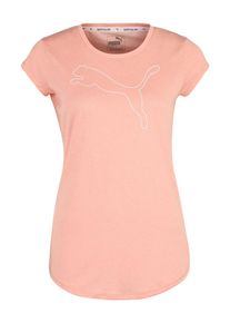 Puma, Damen T-Shirt 'ELEVATED ESS Cat Heather', Rosa