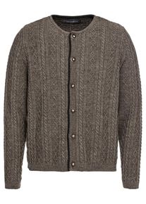 MONDKINI, Herren Strickjacke, Braun