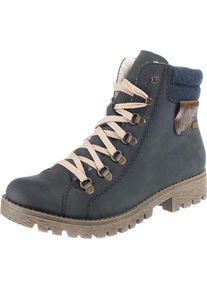 Rieker, Damen Stiefeletten, Taubenblau