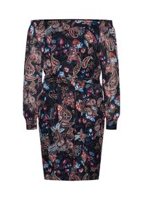 s.Oliver RED LABEL, Damen Kleid, Nachtblau / Mischfarben