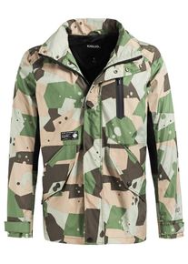 Khujo, Herren Jacke 'SCUTI', Braun / Grün / Mint