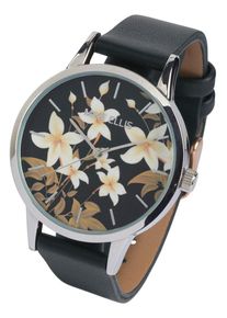 Heine, Damen Armbanduhr, Schwarz