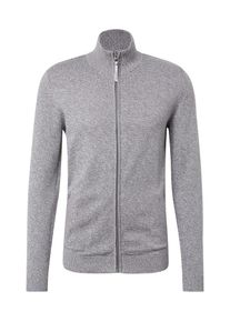 Tom Tailor, Herren Strickjacke, Graumeliert