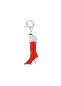 Esprit, Damen Charm 'Christmas Boot', Rot