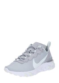 Nike Sportswear, Damen Sneaker 'React Elet 55', Hellgrau / Wei&szlig;