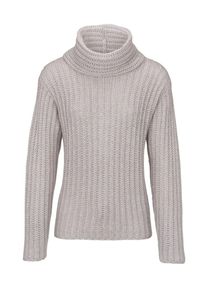 Heine, Damen Rollkragenpullover, Grau