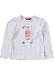 SALT & PEPPER SALT AND PEPPER, M&auml;dchen Langarmshirt f&uuml;r M&auml;dchen, Grau