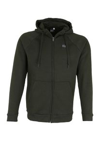 Under Armour, Herren Hoody 'RIVAL FZ', Tanne