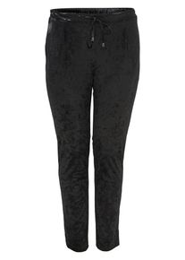 Only Carmakoma, Damen Curvy Samt Hose, Schwarz
