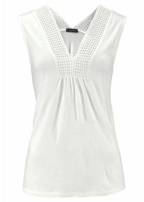 Lascana, Damen Strandtop, Weiß