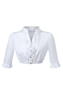 Stockerpoint, Damen Bluse, Wei&szlig;