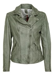 Gipsy, Damen Lederjacke 'Peace', Hellgr&uuml;n