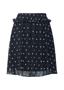 Pieces, Damen Minirock 'Bahara', Schwarz / Wei&szlig;