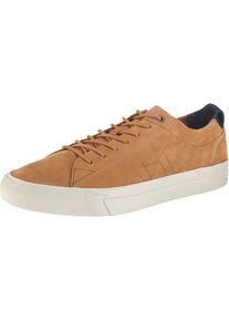 Tommy Hilfiger, Herren Sneaker 'Dino', Cognac / Schwarz / Wei&szlig;