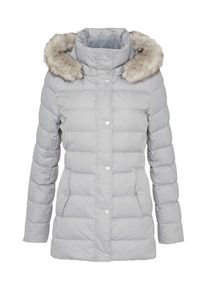 Tommy Hilfiger, Damen Jacke 'TYRA DOWN JKT', Hellgrau