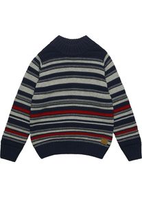 Esprit, Pullover, Nachtblau / Graumeliert / Dunkelrot
