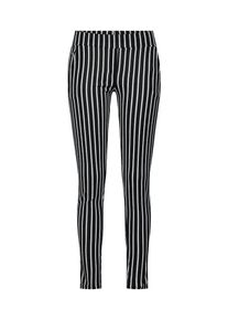 Zwillingsherz, Damen Hose, Schwarz / Weiß