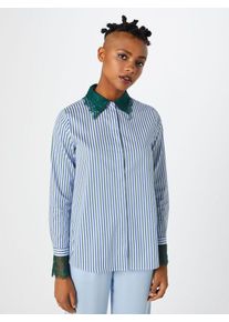 Rich & Royal Rich & Royal, Damen Bluse, Blau / Weiß