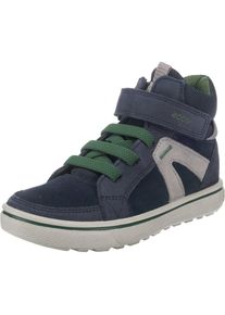 Ecco, Sneakers High, Nachtblau / Dunkelgr&uuml;n / Wei&szlig;