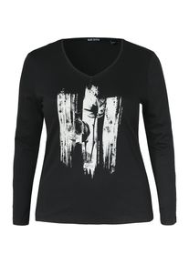 Blue Seven, Damen Langarmshirt, Schwarz