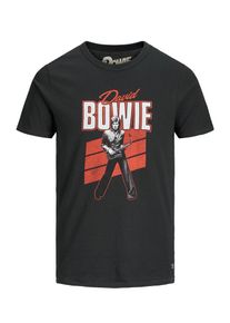 Jack & Jones JACK & JONES, Herren T-Shirt, Rot / Schwarz / Weiß