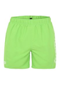 arena, Herren Badeshorts 'Funtal', Neongr&uuml;n / Wei&szlig;