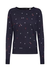 Scotch & Soda SCOTCH & SODA, Damen Pullover 'All over printed pull', Navy