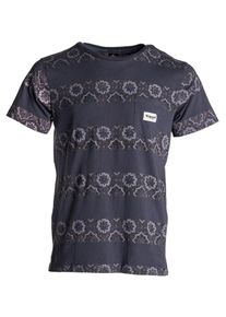 Rip Curl, Herren T-Shirt 'Rattlesnake Blocking', Nachtblau / Flieder / Beere