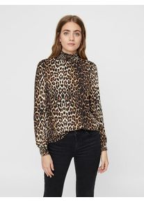 Véro Moda VERO MODA, Damen Bluse, Chamois / Kastanienbraun / Apricot / Weiß
