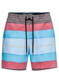 Billabong, Herren Badeshorts 'Stringer Resin LT 16', Hellblau / Greige / Pitaya