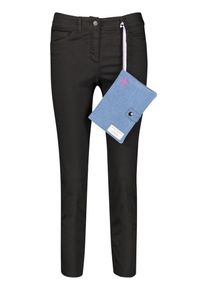 Gerry Weber, Damen Hose Jeans verkürzt 7/8 Hose pants to go Best4me, Schwarz