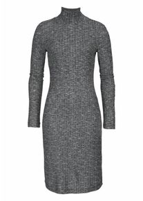 Boysen's BOYSEN'S, Damen Strickkleid, Graumeliert