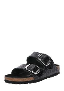 Birkenstock, Damen Pantoletten 'Arizona Big Buckle', Anthrazit