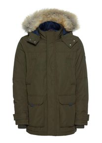 Tommy Jeans, Herren Jacke 'TJM TECHNICAL PARKA', Dunkelgrün