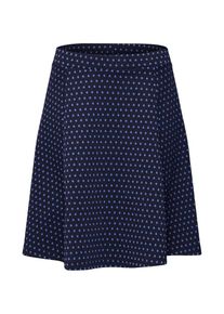 EDC by Esprit, Damen Rock 'dotted knitted', Navy / Hellblau