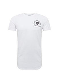 Hollister, Herren Shirt 'SS LUXE PRINT LOGO F 2CC', Mischfarben / Weiß