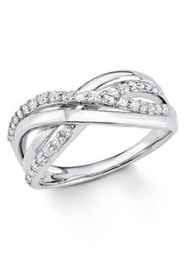 s.Oliver RED LABEL, Damen Ring, »SO1135/1-4«, Silber